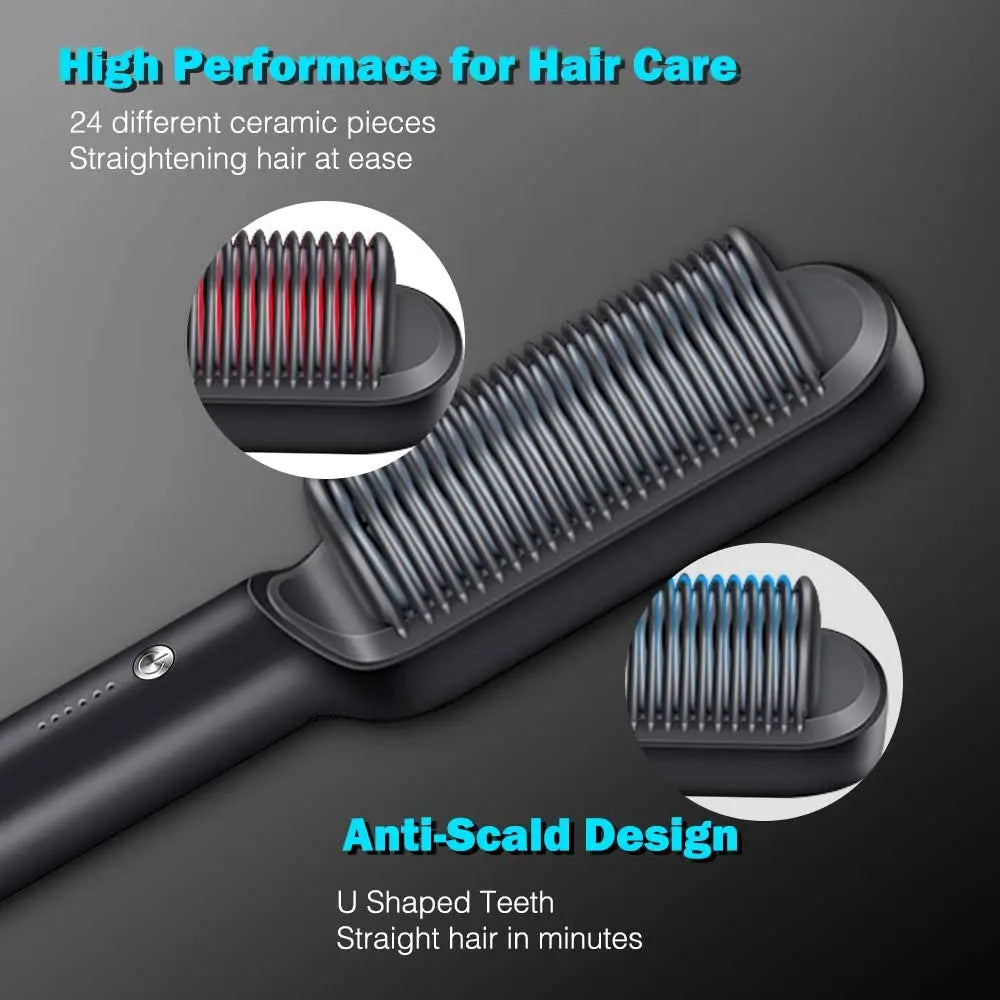 Hair Straightener Brush™